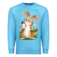 Ocean Blue Babies First Easter Boys Premium Sweatshirt - Jasminsmagicworld