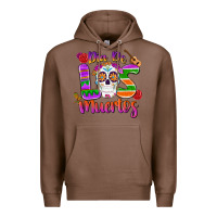 Chestnut dia de los muertos Premium Hoodie - MaliasSmallBusiness