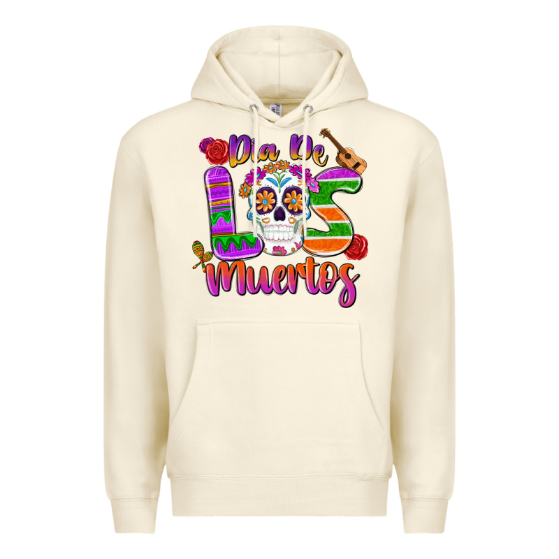 Dia De Los Muertos Premium Hoodie by MaliasSmallBusiness | Teevron