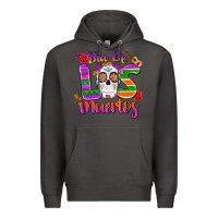 Smoke dia de los muertos Premium Hoodie - MaliasSmallBusiness