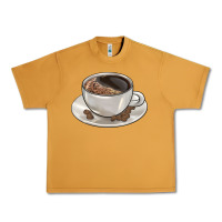 Peanut Butter coffee  americano Urban Heavy Tee - BarkalooDesign