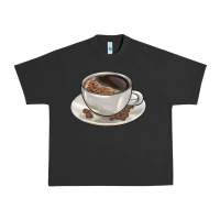 Pigment Black coffee  americano Urban Heavy Tee - BarkalooDesign