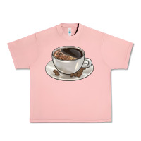 Salmon coffee  americano Urban Heavy Tee - BarkalooDesign