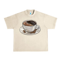 Sandshell coffee  americano Urban Heavy Tee - BarkalooDesign