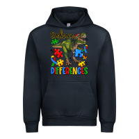 Navy embrace differences Urban Hoodie - Artiststas