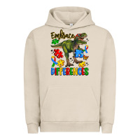 Pigment French Oak embrace differences Urban Hoodie - Artiststas