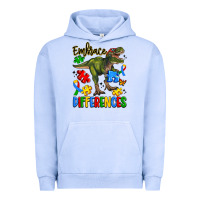 Pigment Grape Ice embrace differences Urban Hoodie - Artiststas