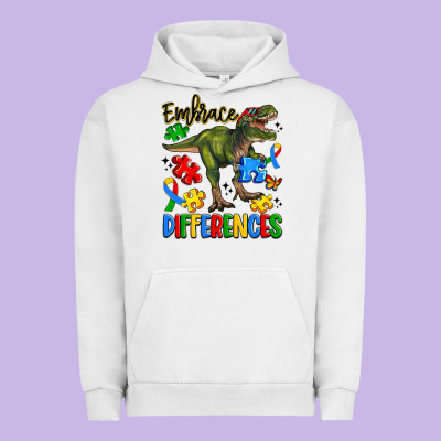 Embrace Differences Urban Hoodie Designed By Artiststas