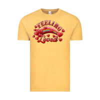 Vintage Mustard feeling loved valentine's day Vintage Tee - RanaPortraitStore