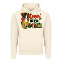 Vintage Artic Steppin' into Juneteenth black fashion girl Vintage Hoodie - RanaPortraitStore