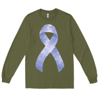 Army Green stomach cancer ribbon fa element Long Sleeve Tee - FaDigitalArtStudio