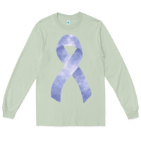 Matcha stomach cancer ribbon fa element Long Sleeve Tee - FaDigitalArtStudio