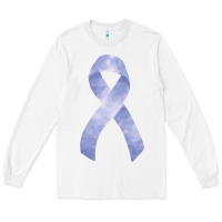 White stomach cancer ribbon fa element Long Sleeve Tee - FaDigitalArtStudio