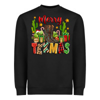 Black merry texmas Heavyweight Sweatshirt - Zillion Design Studio