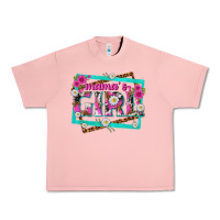 Salmon mamas girl Urban Heavy Tee - texasbilliewilder