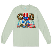 Matcha god bless america Long Sleeve Tee - AdoDesignShop