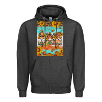 Fall Gnomes Zipper Hoodie | Teevron