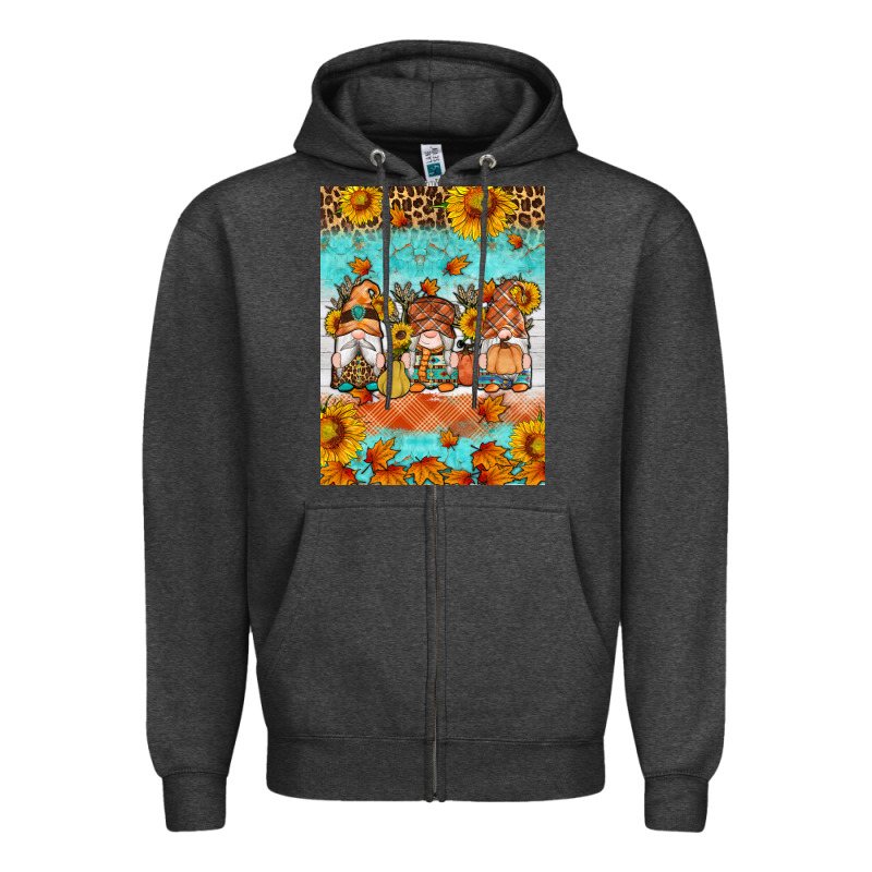 Fall Gnomes Zipper Hoodie by Artiststas | Teevron
