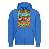 True Royal Fall gnomes Zipper Hoodie - Artiststas