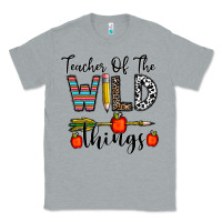 Heather Grey teacher of the wild things Classic Tee - CowhideDigitalArt