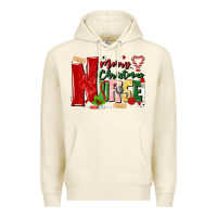 Sandshell merry christmas nurse Premium Hoodie - MaliasSmallBusiness
