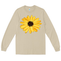 Mushroom sunflower Long Sleeve Tee - FaDigitalArtStudio