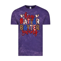 Cloud Purple hey batter batter swing Vintage Tee - Zillion Design Studio