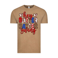 Vintage Coffee hey batter batter swing Vintage Tee - Zillion Design Studio