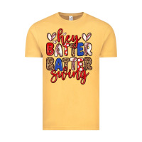 Vintage Mustard hey batter batter swing Vintage Tee - Zillion Design Studio