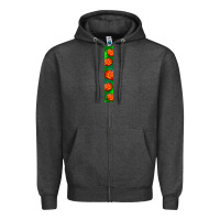 Charcoal Heather halloween key fob Zipper Hoodie - BundleAndBundleShop