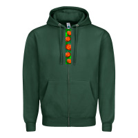 Sports Green halloween key fob Zipper Hoodie - BundleAndBundleShop