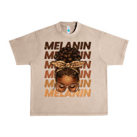 French Oak melanin afro messy bun Urban Heavy Tee - texasbilliewilder