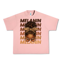 Salmon melanin afro messy bun Urban Heavy Tee - texasbilliewilder