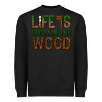 Black life is good in the wood Heavyweight Sweatshirt - texasbilliewilder