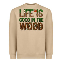 Mushroom life is good in the wood Heavyweight Sweatshirt - texasbilliewilder