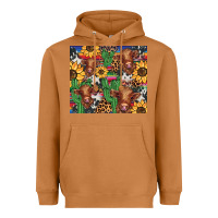 Meerkat western cactus sunflower highlands cow Heavyweight Hoodie - BarkalooDesign