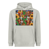 Moon Dust western cactus sunflower highlands cow Heavyweight Hoodie - BarkalooDesign