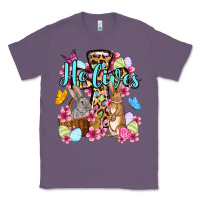 Lavender Easter Day He lives Classic Tee - OliviaCreatesArt