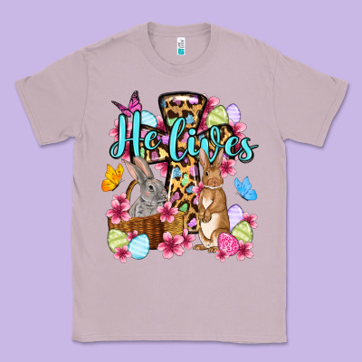 Easter Day He Lives Classic Tee Designed By Oliviacreatesart