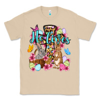 Mushroom Easter Day He lives Classic Tee - OliviaCreatesArt