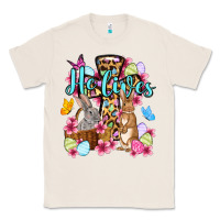 Natural Easter Day He lives Classic Tee - OliviaCreatesArt