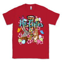 Red Easter Day He lives Classic Tee - OliviaCreatesArt