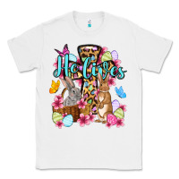 White Easter Day He lives Classic Tee - OliviaCreatesArt