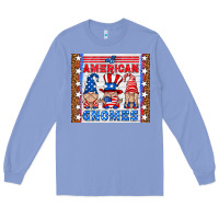 Colony Blue all american gnomes Long Sleeve Tee - HRA Design Shop