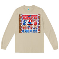 Mushroom all american gnomes Long Sleeve Tee - HRA Design Shop