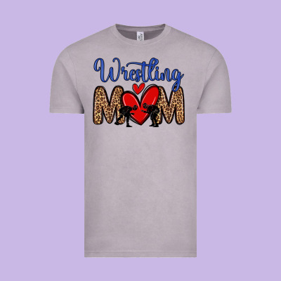 Wrestling Mom Vintage Tee Designed By Zillion Design Studio