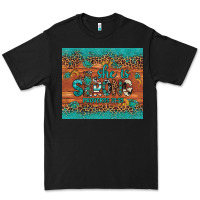 Black she is strong gemstone sunflower leopard Premium Tee - Artiststas