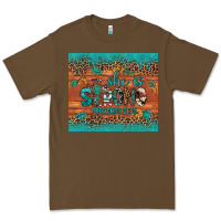 Cacao she is strong gemstone sunflower leopard Premium Tee - Artiststas