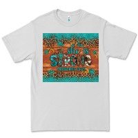 Dove Grey she is strong gemstone sunflower leopard Premium Tee - Artiststas