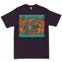 Plum she is strong gemstone sunflower leopard Premium Tee - Artiststas